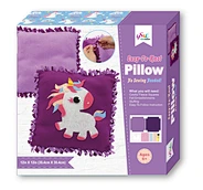 Easy to knot pillow-Unicorn